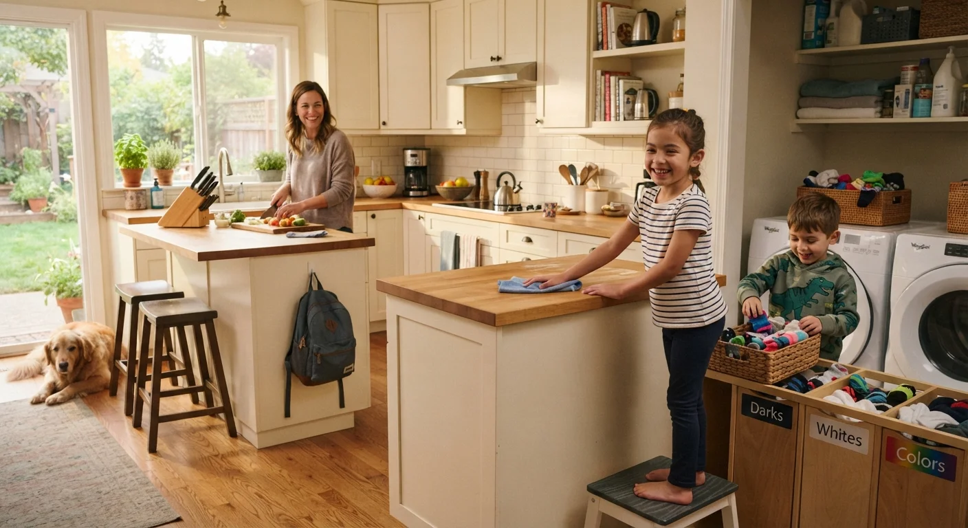 Getting the Whole Household Involved: Age-Appropriate Home Responsibilities for Children