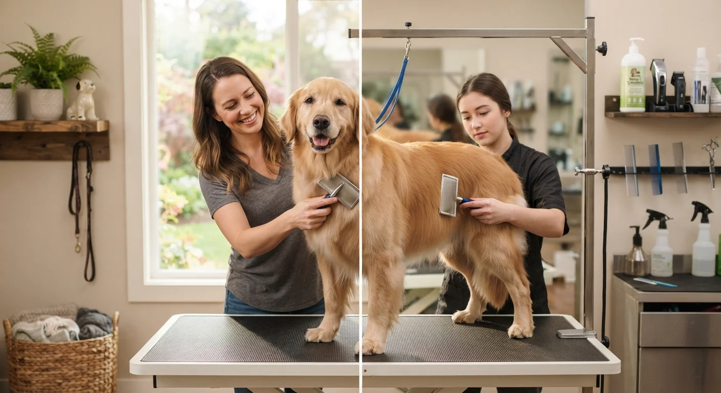 Grooming at Home vs. Professional Grooming: What's Worth Knowing
