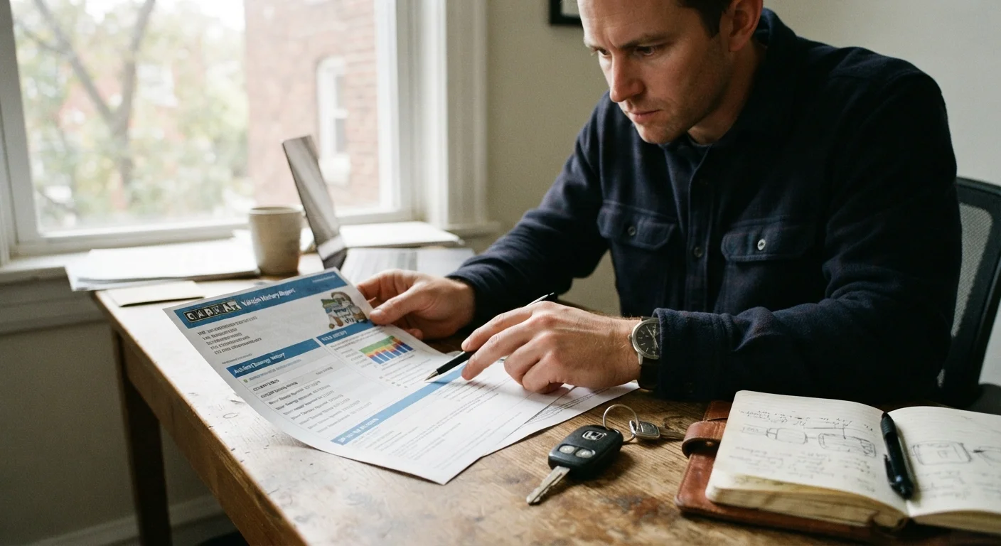 How to Read a Vehicle History Report Without Missing the Red Flags