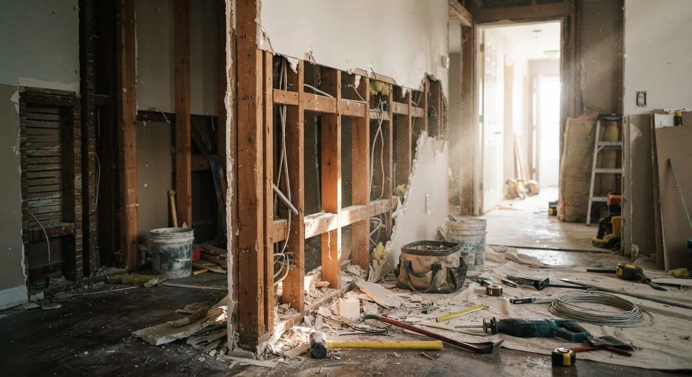 Opening Up a Floor Plan: What the Demo Shows on TV Leaves Out