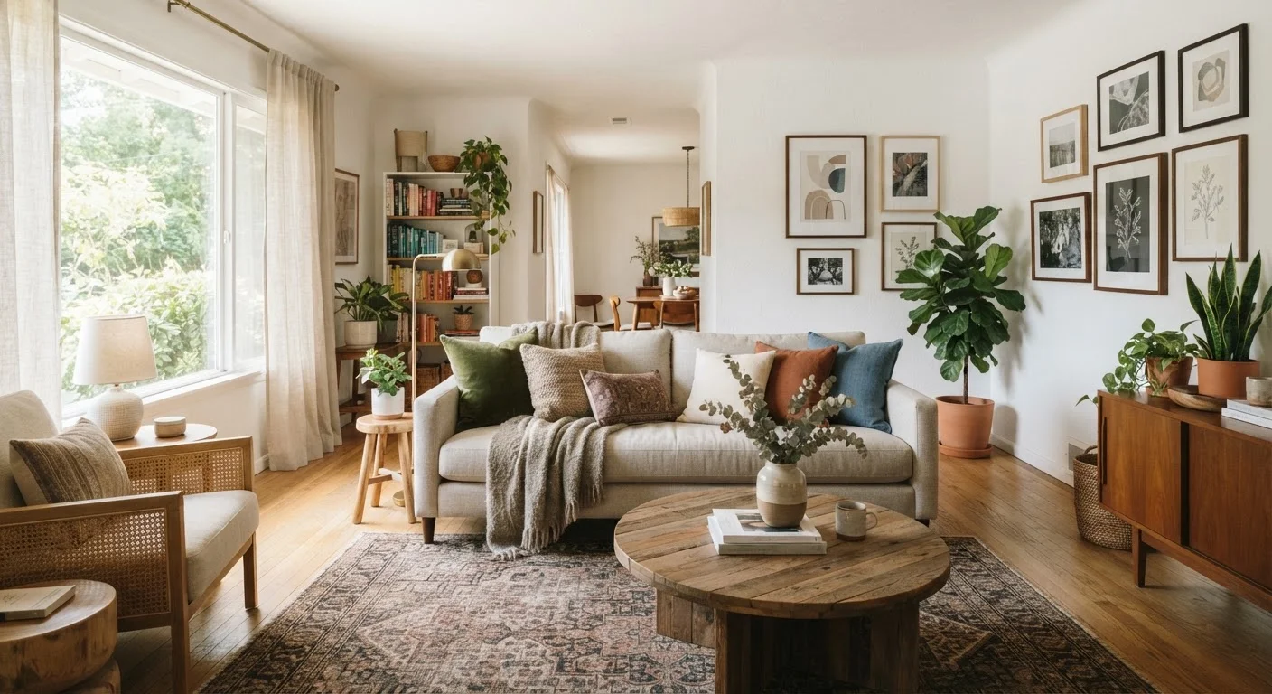 Refreshing a Room Without Repainting or Replacing Furniture