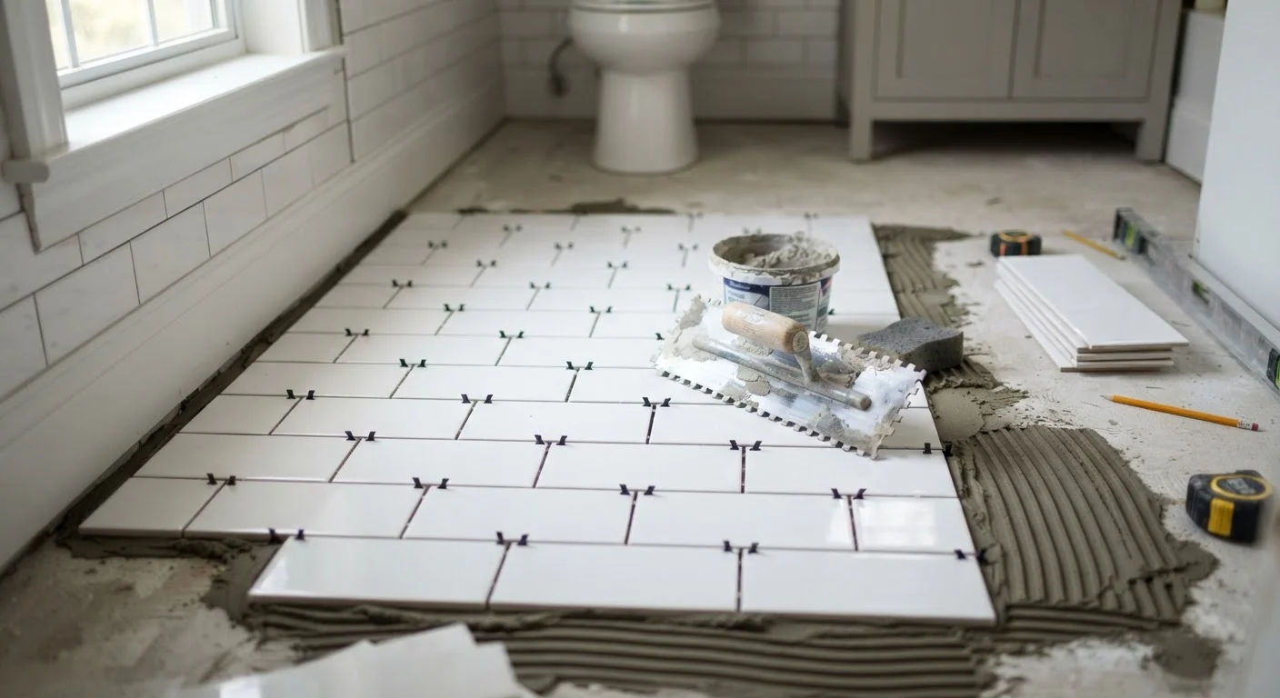 Tackling Your First Bathroom Tile Project