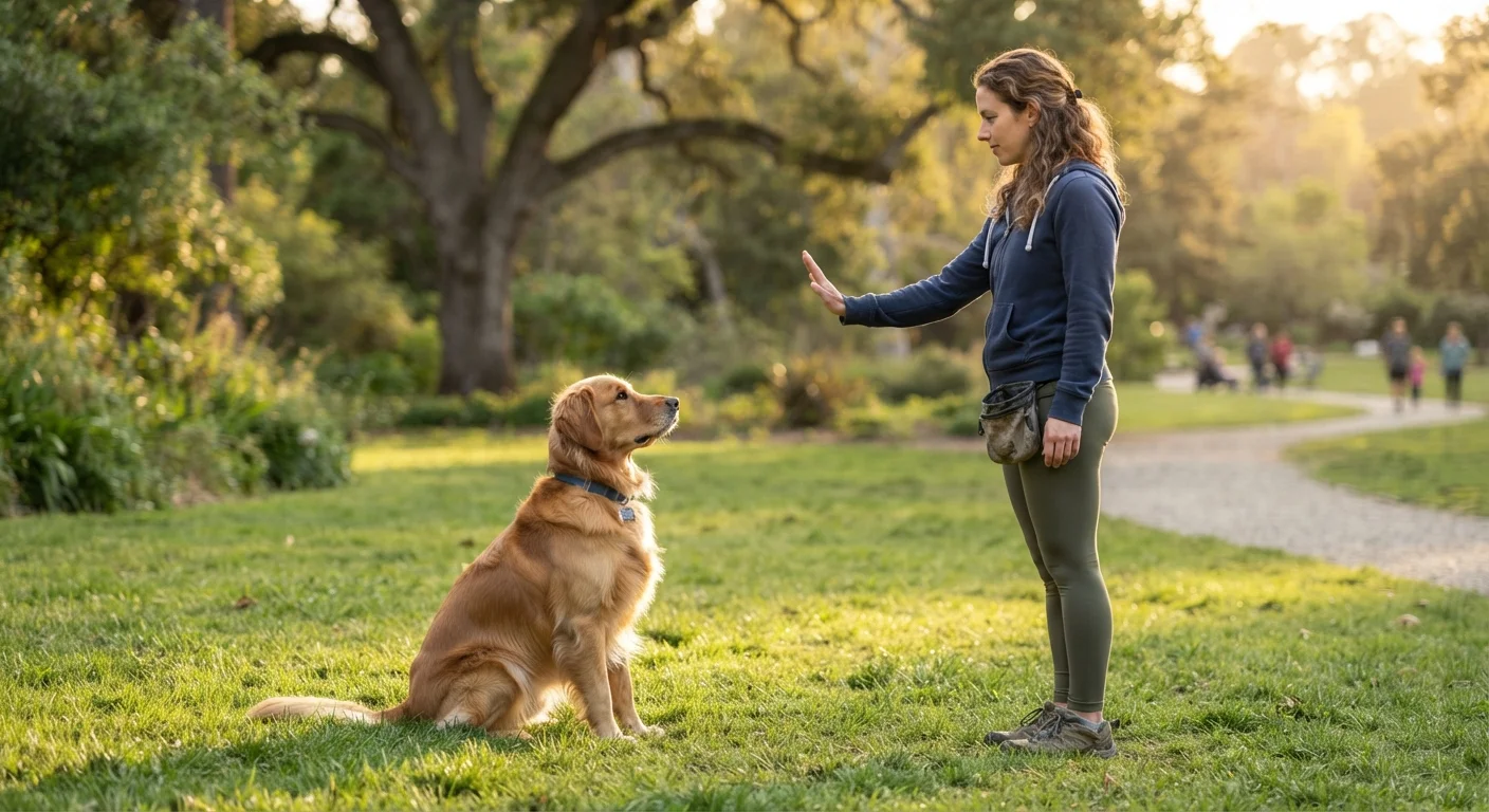 Teaching a Dog to Stay: Building Duration, Distance, and Distraction