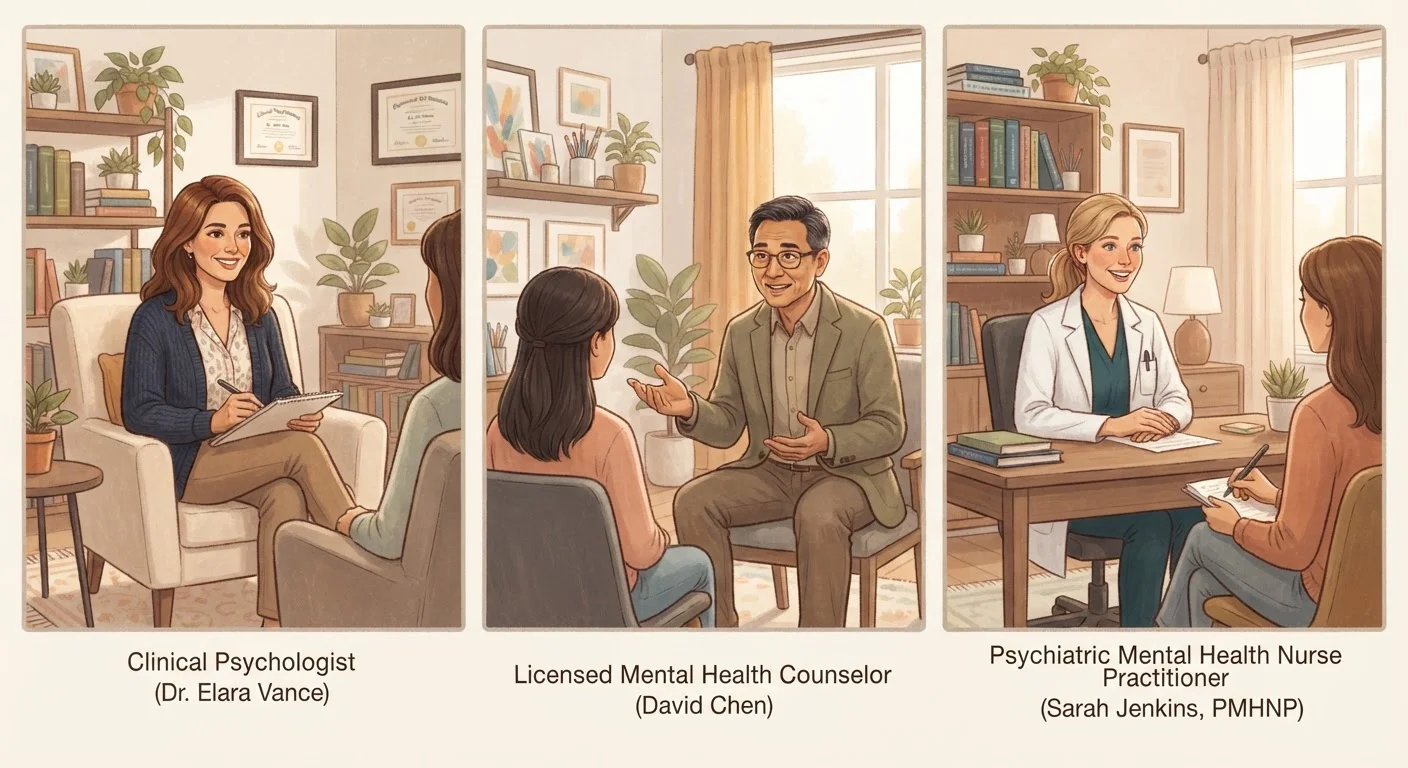 Therapy, Counseling, and Psychiatry: Understanding the Differences