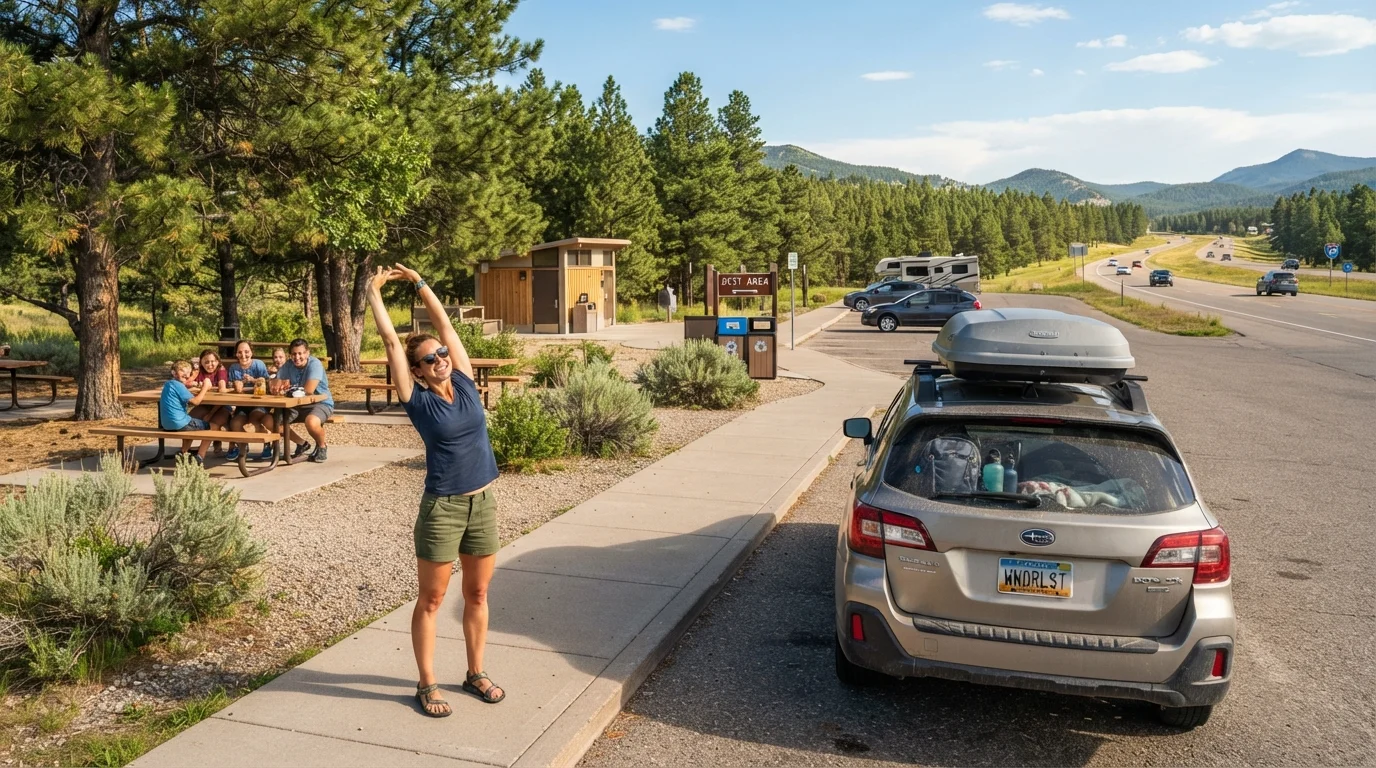 Things Worth Doing at Rest Stops That Most Drivers Skip