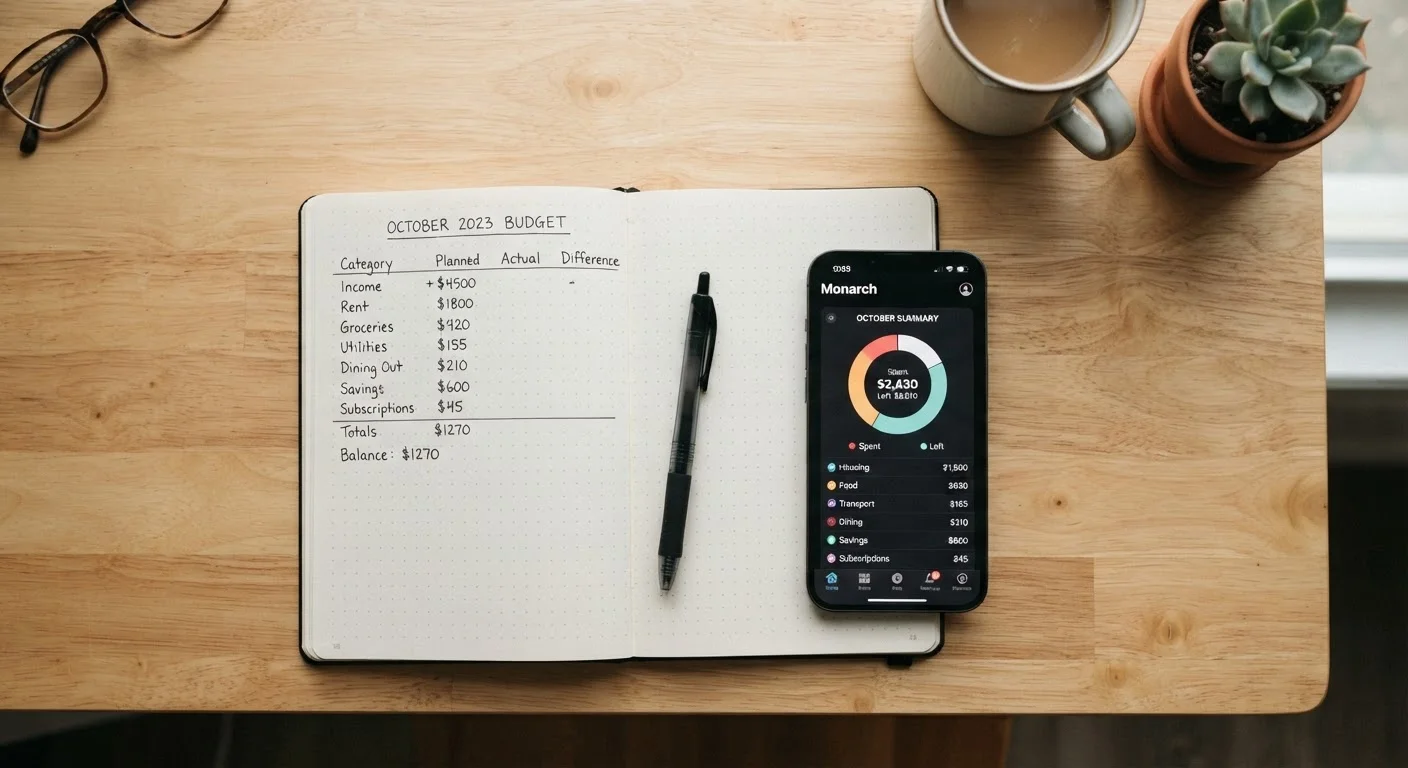 Tracking Spending by Hand vs. Using an App: A Practical Look at Both Approaches