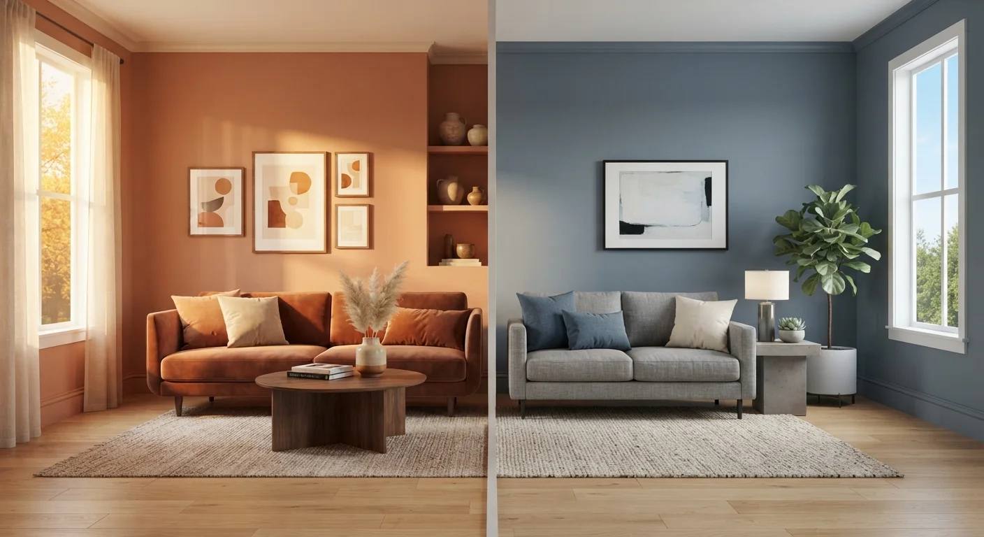 Warm vs. Cool Paint Colors: What Each Does to a Room