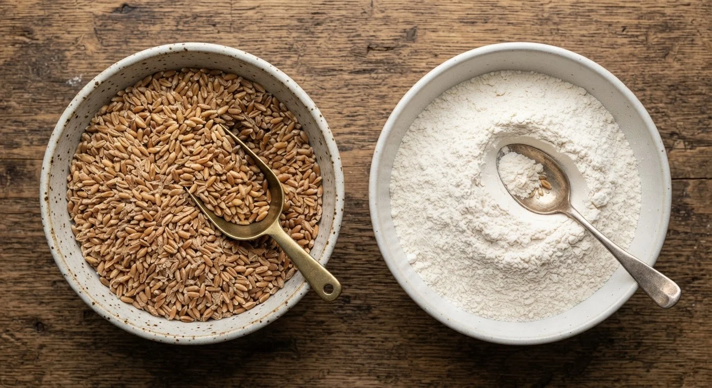 Whole Grains vs. Refined Grains: What Changes When You Process a Kernel